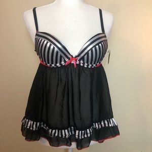 Hotkiss Intimates Lingerie Baby Doll Set